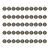 Golden Plated Alloy Charms ENAM-SZ0001-25B-G-1