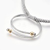 Nylon Cord Bracelet Making MAK-F024-05-G-3