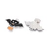 Halloween Theme Alloy Enamel Pendants ENAM-T022-54P-05-2