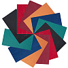 12Sheets 6 Colors Jewelry Flocking Cloth DIY-CY0004-14A-1