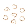Iron Open Jump Rings JROS6mm-KCG-1