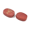 4Pcs 4 Styles Natural Red Jasper Display Decorations G-F786-02C-03-2