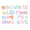 Opaque Resin Cabochons RESI-G124-02-2