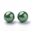 Eco-Friendly Plastic Imitation Pearl Beads MACR-S277-6mm-C-4