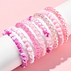 Pink Color Theme DIY Jewerly Making Kit DIY-FS0008-78-3