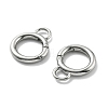 304 Stainless Steel Spring Gate Clasp Findings STAS-B082-05A-P-2