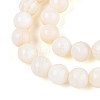 Natural Freshwater Shell Beads Strands X-SHEL-N038-05-3