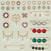 Alloy Safety Pin Brooch AJEW-SP0002-10-7