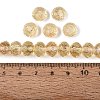 Handmade Foil Glass Beads FOIL-Q001-02I-4
