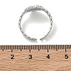 304 Stainless Steel Cuff Open Rings for Women RJEW-L341-05A-P-5