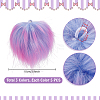 15Pcs 3 Styles Faux Fox Fur Soft Pompom Ball FIND-PH0027-60-4