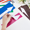 CRASPIRE 10 Sets 10 Colors PVC Self Adhesive Arrow Label Stickers DIY-CP0010-44-3