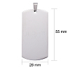 Tarnish Resistant 304 Stainless Steel Big Pendants LS-STAS-I140-19A-S-3