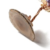 Natural Citrine & Amethyst & Quartz Crystal Chips Tree Display Decorations DJEW-C003-01D-3