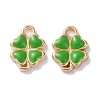 Alloy Enamel Pendants ENAM-O001-03B-G-1