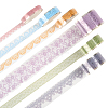 1Bag Lace Patterns PET Floral Decorative Tape Set AJEW-SP0002-74A-3