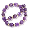 Natural Amethyst Beads Strands G-N342-54-3