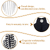 Vintage Iron Tassel Epaulette AJEW-CY0002-76P-6