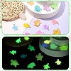 80Pcs 16 Styles Luminous Resin Sea Turtle Figurine Decoration FIND-CJ0003-49-6