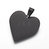 304 Stainless Steel Mirror Polished Finish Stamping Blank Tag Pendants STAS-F214-02B-2