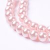Eco-Friendly Dyed Glass Pearl Bead Strands X-HY-A008-5mm-RB033-3