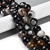 Natural Eye Agate Beads Strands G-NH0019-F01-03-1