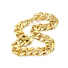 Unisex Thick CCB Plastic Cuban Link Chains Necklaces LS-NJEW-V006-02G-2
