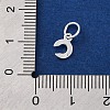 925 Sterling Silver Letter Charms STER-C012-01S-C-3