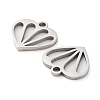 316 Surgical Stainless Steel Charms STAS-Q314-11P-2