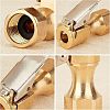 SUPERFINDINGS 6Pcs Brass Tyre Inflatable Clamp TOOL-FH0001-16-2