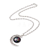 Rainbow Pride Necklace NJEW-F291-01L-2