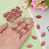 30Pcs Alloy Enamel Pendants FIND-SC0022-79-3