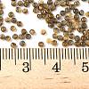Electroplated Glass Beads GLAA-Q120-02A-04-3