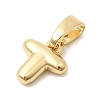 Brass Letter Charms KK-G554-22G-T-2