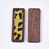 Eco-Friendly Cowhide Leather Big Pendants FIND-S301-30C-05-2
