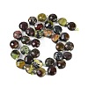 Natrual Green Opal Beads Strands G-B094-A23-01-4