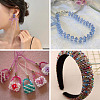 1420Pcs 10 Colors Glass Seed Beads SEED-TA0001-53-8
