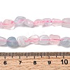Natural Morganite Beads Strands G-P601-A03-02-5