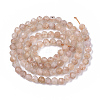 Natural Sunstone Beads Strands G-S361-4mm-018-2