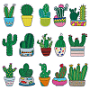 15Pcs Computerized Embroidery Cloth Iron on/Sew on Patches DIY-WR0005-15-1