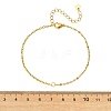 304 Stainless Steel Satellite Chain & Cable Chain Bracelets BJEW-JB14160-01-4