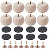 Wood Furniture Legs FIND-WH0139-966B-2