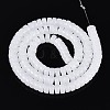 Imitation Jade Glass Beads Strands GLAA-N026-4x8mm-J01-2