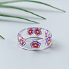 Transparent Resin Finger Rings for Women WG107A9-11-1