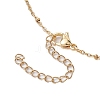 304 Stainless Steel Satellite Chain Slider Necklace Making AJEW-JB01248-01-3