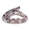 Natural Plum Blossom Tourmaline Beads Strands G-I355-01A-02-5