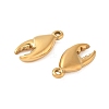 304 Stainless Steel Charms STAS-K306-14G-2