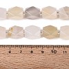 Natural White Agate Beads Strands G-Q608-11D-5