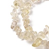 Natural Lemon Quartz(Heated) Beads Strands G-G288-B01-01-4
