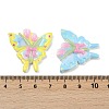 Opaque Resin Enamel Cabochons CRES-D308-03-4